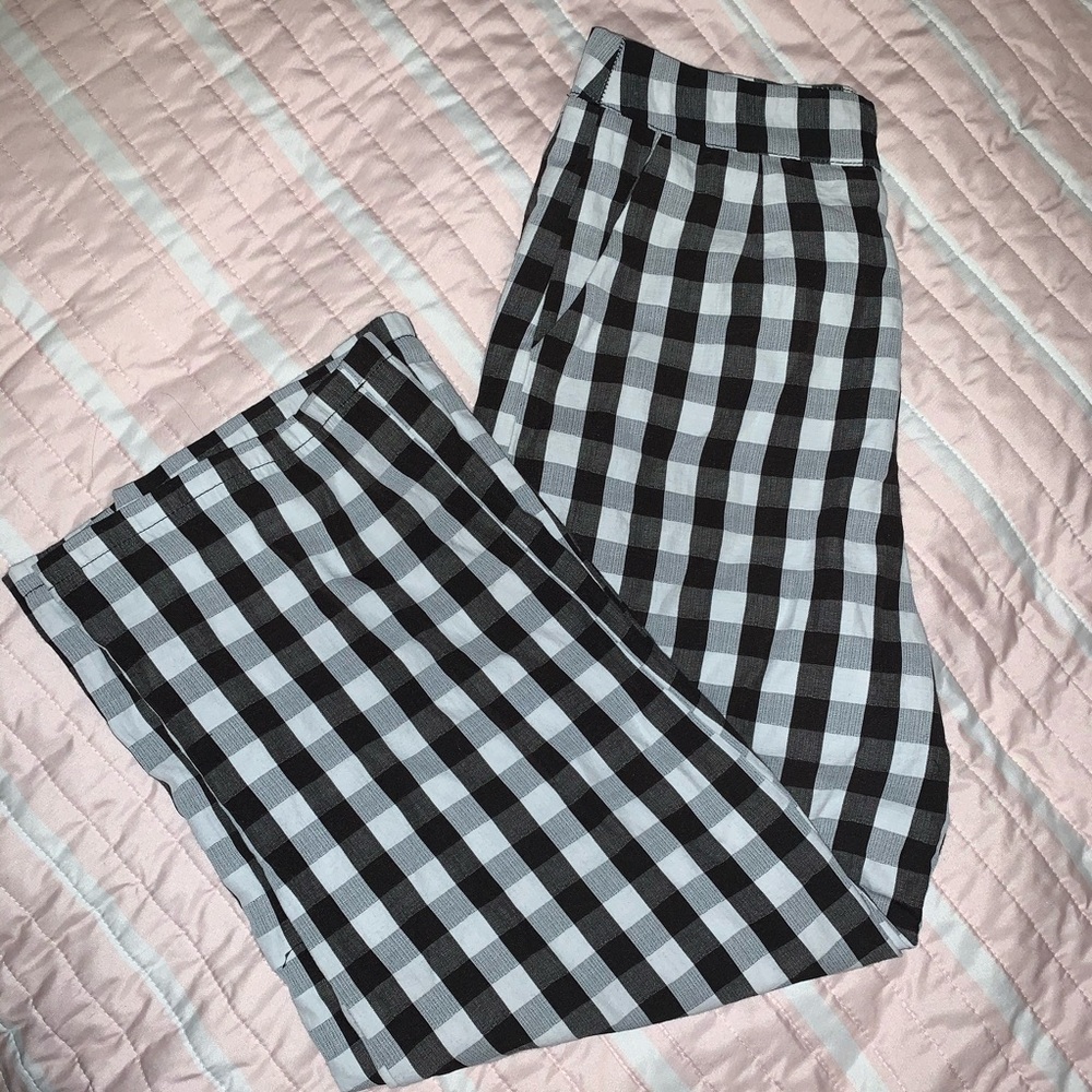 Gingham Culottes